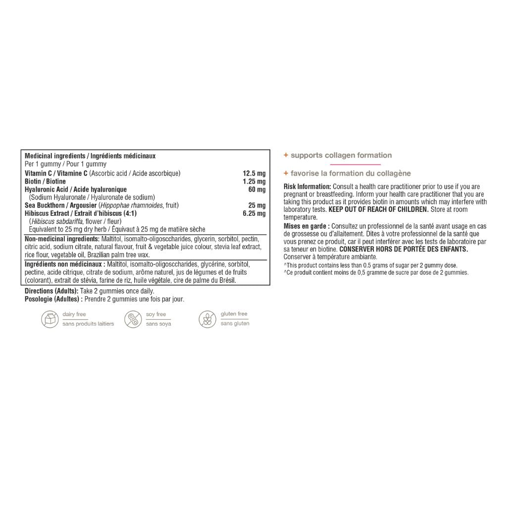 Youtheory BIOTIN+ ZERO SUGAR GUMMIES, 60 Gummies – view 2