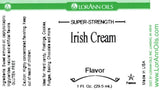 Irish Cream Flavoring - Super Strength Flavor 1 oz., 16 oz., 1 Gallon, 5 Gallons - Ships Free Within Canada on Orders Above CAD $199