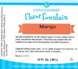 Mango Flavor - 4 oz. - 32 oz. - Ice Cream and Beverage Flavors - LorAnn Oils - Canadian Distribution - Ships Free Within Canada on Orders Above CAD $199