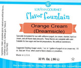 Orange Cream (also known as Dreamsicle or Creamsicle) Flavor - 4 oz. - 32 oz. - Ice Cream and Beverage Flavors - LorAnn Oils - Canadian Distribution - Ships Free Within Canada on Orders Above CAD $199
