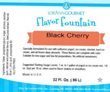 Black Cherry Flavor - 4 oz. - 32 oz. - Ice Cream and Beverage Flavors - LorAnn Oils - Canadian Distribution - Ships Free Within Canada on Orders Above CAD $199