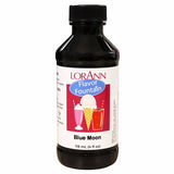 Blue Moon Flavor Fountain - 4 oz - 32 oz Bottle - Flavoring for Ice Cream, Milk Shakes, Slush, Food and Beverages - Ice Cream and Beverage Flavors - LorAnn Oils - Canadian Distribution - Ships Free Within Canada on Orders Above CAD $199