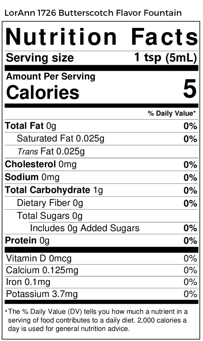 Fun Foods Canada Butterscotch Flavor - 4 oz. - 32 oz. - Ice Cream and Beverage Flavors - LorAnn Oils - Canadian Distribution - Ships Free Within Canada on Orders Above CAD $199 – view 4