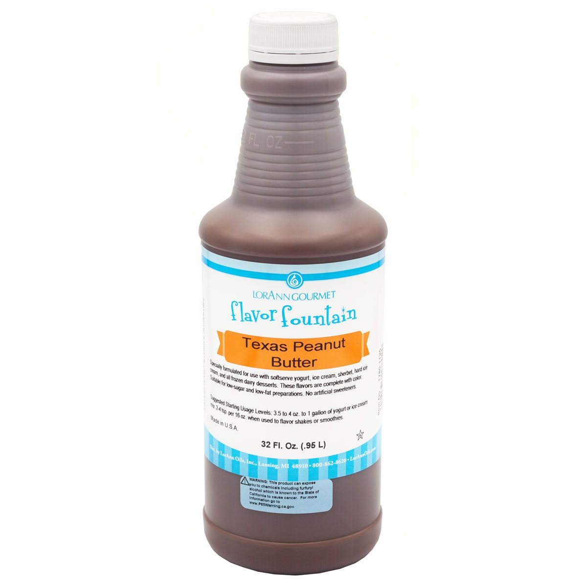 Fun Foods Canada Texas Peanut Butter Flavor - 4 oz. - 32 oz. - Ice Cream and Beverage Flavors - LorAnn Oils - Canadian Distribution - Ships Free Within Canada on Orders Above CAD $199 – view 7