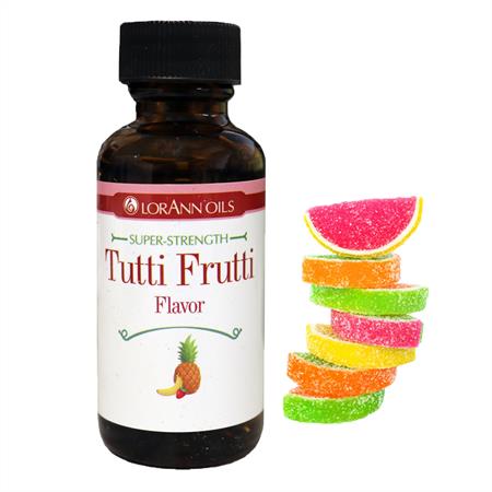 Fun Foods Canada Tutti Frutti Flavoring - Super Strength Flavor 1 oz., 16 oz., 1 Gallon, 5 Gallons - Ships Free Within Canada on Orders Above CAD $199