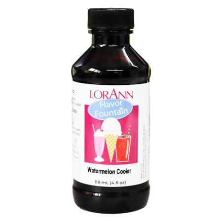 Fun Foods Canada Watermelon Cooler Flavor - 4 oz. - 32 oz. - Ice Cream and Beverage Flavors - LorAnn Oils - Canadian Distribution - Ships Free Within Canada on Orders Above CAD $199
