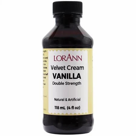 Fun Foods Canada Velvet Cream Vanilla Double Strength - 4 oz. - 16 oz. - 1 Gallon - 5 Gallons - Ships Free Within Canada on Orders Above CAD $199