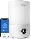 Levoit Humidifiers for Bedroom, Top Fill, Quiet, Knob Control, 360° Nozzle | Cool Mist Air Humidifier for Home, Baby Nursery & Plants, Auto Shut-off for Safety, 25H Lasting, BPA Free