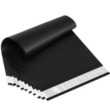 UCGOU Poly Mailers 12x15.5 Inch Black 100 Pack Medium Shipping Bags #5 Strong Thick Mailing Envelopes Self Sealing Adhesive Waterproof and Tear Proof Boutique Packaging Postal for Clothing | Self Seal Adhesive Waterproof Tear Proof Mailers Poly Bags Stron