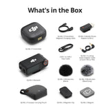 DJI Mic 3 (2 TX + 1 RX + Charging Case), Wireless Microphone | Mini Mic for iPhone/Camera/Android, Ultralight, Adaptive Gain Control, Dual Band Anti-Interference, 28h Use, Vlog