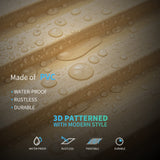 Art3d Slat Wall Panel, 3D Fluted Textured Panel 12-Tile 19.7 x 19.7in. - Black