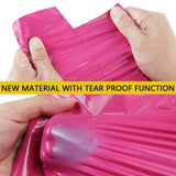 UCGOU Poly Mailers 12x15.5 Inch Black 100 Pack Medium Shipping Bags #5 Strong Thick Mailing Envelopes Self Sealing Adhesive Waterproof and Tear Proof Boutique Packaging Postal for Clothing | Self Seal Adhesive Waterproof Tear Proof Mailers Poly Bags Stron