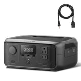 EF ECOFLOW Portable Power Station RIVER 3, 245Wh, 300W, <20 MS UPS, Camping | Surge to 600W AC Output, LiFePO4 Battery, <30 dB, 1Hr Fast Charging Solar Generator for Outdoor/RVs/Home Use