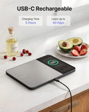 RENPHO Smart Food Scale with Nutritional Calculator, Bluetooth App, 11lbs | Digital Nutrition Scale with Calorie Tracker for Weight Loss & Cooking, Grams and Ounces, Nutrients Tracking, White