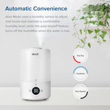 Levoit Humidifiers for Bedroom, Top Fill, Quiet, Knob Control, 360° Nozzle | Cool Mist Air Humidifier for Home, Baby Nursery & Plants, Auto Shut-off for Safety, 25H Lasting, BPA Free