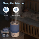 Levoit Humidifiers for Bedroom, Top Fill, Quiet, Knob Control, 360° Nozzle | Cool Mist Air Humidifier for Home, Baby Nursery & Plants, Auto Shut-off for Safety, 25H Lasting, BPA Free