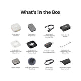 DJI Mic Mini 2S (2 TX + 1 RX + Charging Case), AI Noise Canceling | Bluetooth Microphone, 28h Internal Storage, 32-bit Float Internal Recording, Lightweight & Compact, 40h Battery