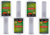 CHUANGSEED 4-Pack Industrial Mini Clear Stretch Wrap Film 80 Gauge 5.1" 1000ft for Pallet Wrap, Durable Self-Adhering Packing, Moving, Packaging, Heavy Duty Shrink Film