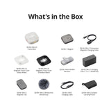 DJI Mic Mini 2S (2 TX + 1 RX + Charging Case), AI Noise Canceling | Bluetooth Microphone, 28h Internal Storage, 32-bit Float Internal Recording, Lightweight & Compact, 40h Battery