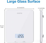 RENPHO Smart Food Scale with Nutritional Calculator, Bluetooth App, 11lbs | Digital Nutrition Scale with Calorie Tracker for Weight Loss & Cooking, Grams and Ounces, Nutrients Tracking, White