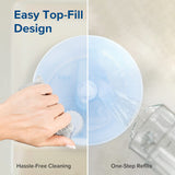Levoit Humidifiers for Bedroom, Top Fill, Quiet, Knob Control, 360° Nozzle | Cool Mist Air Humidifier for Home, Baby Nursery & Plants, Auto Shut-off for Safety, 25H Lasting, BPA Free