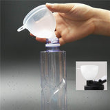 Protein Supplement Funnel Powder Tablet Container Storage Subdivision 2 Pack