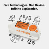 Flipper Zero - Portable Device for Geeks - Fully Open-Source & Customizable - RFID + NFC Reader, Car Audio & Video Remote Control, Infrared Remote and Wireless Signal Explorer Desktop