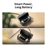 DJI Mic Mini 2S (2 TX + 1 RX + Charging Case), AI Noise Canceling | Bluetooth Microphone, 28h Internal Storage, 32-bit Float Internal Recording, Lightweight & Compact, 40h Battery