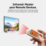 Flipper Zero - Portable Device for Geeks - Fully Open-Source & Customizable - RFID + NFC Reader, Car Audio & Video Remote Control, Infrared Remote and Wireless Signal Explorer Desktop