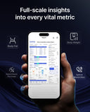 RENPHO Smart Scale Body Weight, Full-Color TFT Handle Display, 50+ Metrics | 8-Electrode Scale with BMI, Voice Broadcast,USB-C Rechargeable, Body Composition Scale with Muscle Mass, MorphoScan Nova