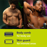 Philips OneBlade 360 Pro, Wet & Dry, Trim, Edge & Shave with the 14 lengths Precision Comb, QP6542/15