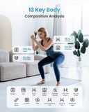 RENPHO Body Fat Scale, Smart Scale for Body Weight, BMI Digital Bathroom Weight Scale, Body Measurements with Smartphone App sync with Bluetooth, 400 lbs - Black, Elis 1 | BMI Digital Bathroom Weight Scale, Body Measurements with Smartphone App sync with