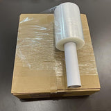 CHUANGSEED 4-Pack Industrial Mini Clear Stretch Wrap Film 80 Gauge 5.1" 1000ft for Pallet Wrap, Durable Self-Adhering Packing, Moving, Packaging, Heavy Duty Shrink Film