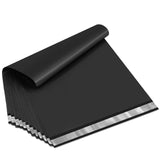 UCGOU Poly Mailers 12x15.5 Inch Black 100 Pack Medium Shipping Bags #5 Strong Thick Mailing Envelopes Self Sealing Adhesive Waterproof and Tear Proof Boutique Packaging Postal for Clothing | Self Seal Adhesive Waterproof Tear Proof Mailers Poly Bags Stron