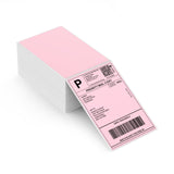 MUNBYN 4x6 Direct Thermal Fanfold Shipping Labels 500 Pics for Address Mailing Postage USPS UPS FedEx Amazon Ebay Shipping Labels, Commercial Grade