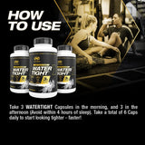 PVL Watertight, Herbal Diuretic, Water Retention Relief, 90 Vege Caps | 3X stronger herbal diuretic with dandelion, juniper and vitamin B6