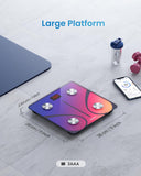 RENPHO Body Fat Scale, Smart Scale for Body Weight, BMI Digital Bathroom Weight Scale, Body Measurements with Smartphone App sync with Bluetooth, 400 lbs - Black, Elis 1 | BMI Digital Bathroom Weight Scale, Body Measurements with Smartphone App sync with