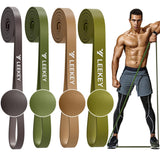 LEEKEY Resistance Bands, Exercise Bands Pull Up Assist Bands - Workout Bands Set - Mobility Band Powerlifting Bands for Men and Women Fitness Training, Physical Therapy,Home Workouts