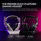 Logitech G Astro A50 Multi-Platform Wireless Gaming Headset - Black | For PS5, Xbox, PC, Switch - PLAYSYNC Audio Switcher, <16 bit/48kHz (Console), <24 bit/48 kHz (PC), <24hr Battery, 2.4GHz & BT