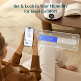 Levoit Humidifiers for Bedroom, Top Fill, Quiet, Knob Control, 360° Nozzle | Cool Mist Air Humidifier for Home, Baby Nursery & Plants, Auto Shut-off for Safety, 25H Lasting, BPA Free