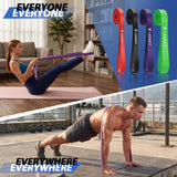 LEEKEY Resistance Bands, Exercise Bands Pull Up Assist Bands - Workout Bands Set - Mobility Band Powerlifting Bands for Men and Women Fitness Training, Physical Therapy,Home Workouts