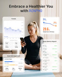 RENPHO Body Fat Scale, Smart Scale for Body Weight, BMI Digital Bathroom Weight Scale, Body Measurements with Smartphone App sync with Bluetooth, 400 lbs - Black, Elis 1 | BMI Digital Bathroom Weight Scale, Body Measurements with Smartphone App sync with