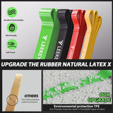 LEEKEY Resistance Bands, Exercise Bands Pull Up Assist Bands - Workout Bands Set - Mobility Band Powerlifting Bands for Men and Women Fitness Training, Physical Therapy,Home Workouts