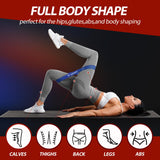 LEEKEY Resistance Bands, Exercise Bands Pull Up Assist Bands - Workout Bands Set - Mobility Band Powerlifting Bands for Men and Women Fitness Training, Physical Therapy,Home Workouts