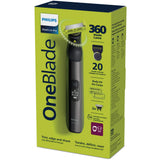 Philips OneBlade 360 Pro, Wet & Dry, Trim, Edge & Shave with the 14 lengths Precision Comb, QP6542/15