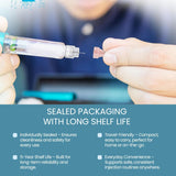 6mm 31G Nanofine Plus Universal Insulin Pen Needles | 100 Pen Needles | Compatible with Ozempic, Insulin Pen, Saxenda | Safe Pen Needles
