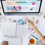 Metronic White Bubble Mailers 6x10 Inch 100 PC Self-Seal Bubble Mailer | Usable Size 6x9" Thick Padded Envelopes Cushion Mailing Padded Envelope Waterproof Shipping Bags for Makeup Jewelry, Supplies