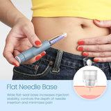 6mm 31G Nanofine Plus Universal Insulin Pen Needles | 100 Pen Needles | Compatible with Ozempic, Insulin Pen, Saxenda | Safe Pen Needles