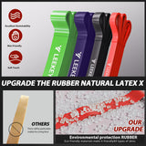 LEEKEY Resistance Bands, Exercise Bands Pull Up Assist Bands - Workout Bands Set - Mobility Band Powerlifting Bands for Men and Women Fitness Training, Physical Therapy,Home Workouts