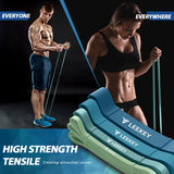 LEEKEY Resistance Bands, Exercise Bands Pull Up Assist Bands - Workout Bands Set - Mobility Band Powerlifting Bands for Men and Women Fitness Training, Physical Therapy,Home Workouts